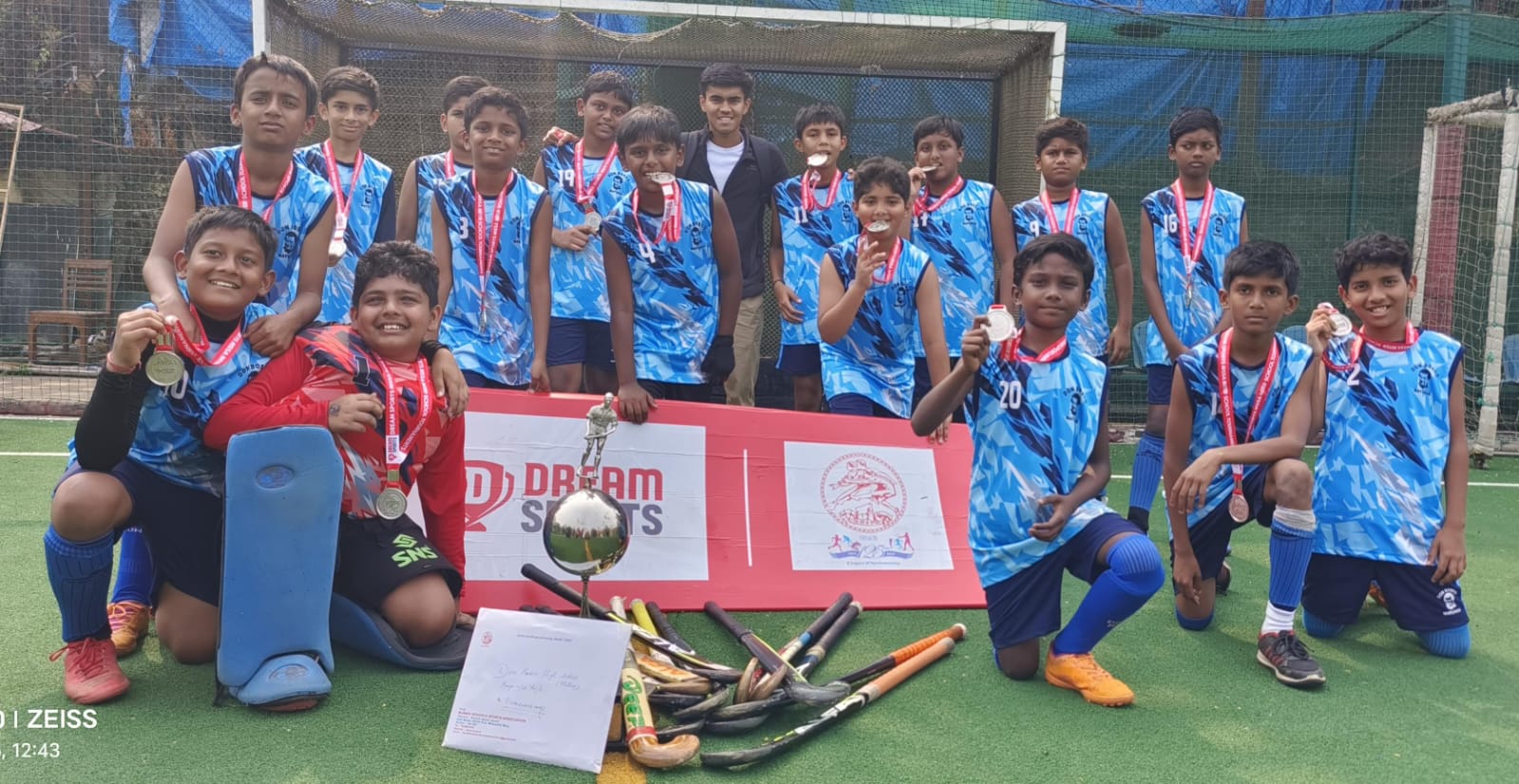 Don Bosco High School, Matunga Wins Silver at Vijay Raheja U-12 Hockey Knockout Trophy